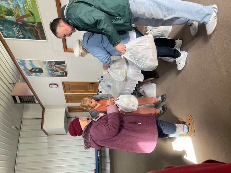 Встреча с людьми без крова